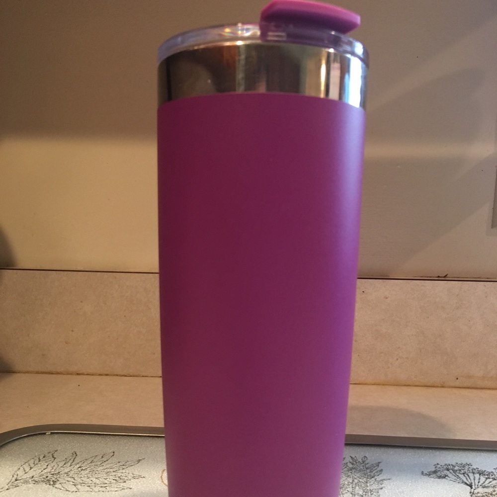 Drinco Stainless Steel Purple Tumbler